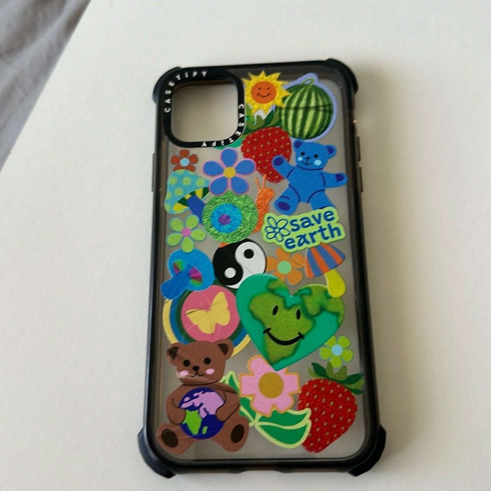 Ultra impact case for iPhone 11 Pro Max [Casetify]-glossy black color